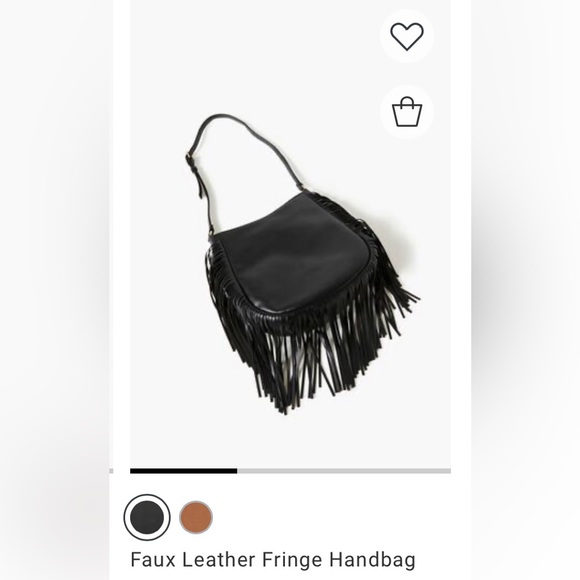 Forever 21 faux leather fringe bag - Picture 9 of 12